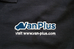 Embroidery on workwear