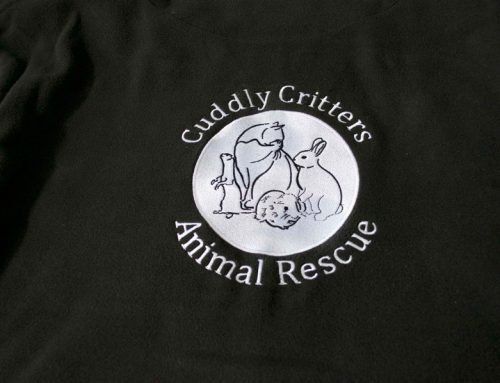 Cuddly Critters embroidery on fleece jackets
