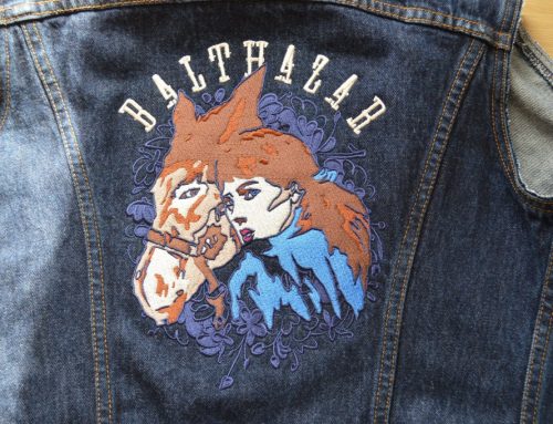 Jacket embroidery