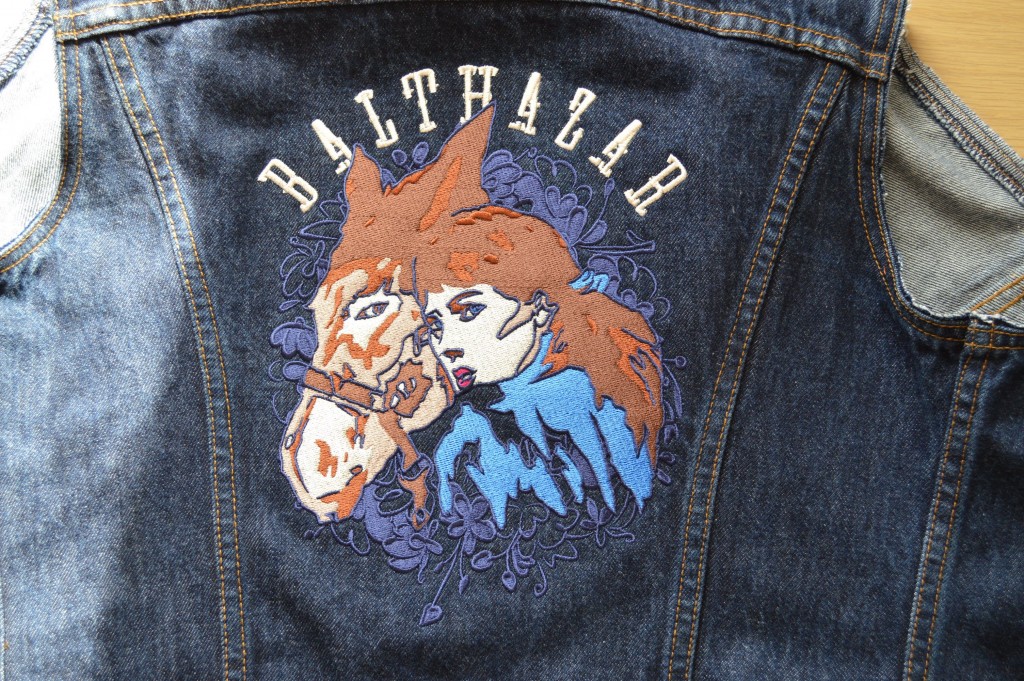 Jacket embroidery